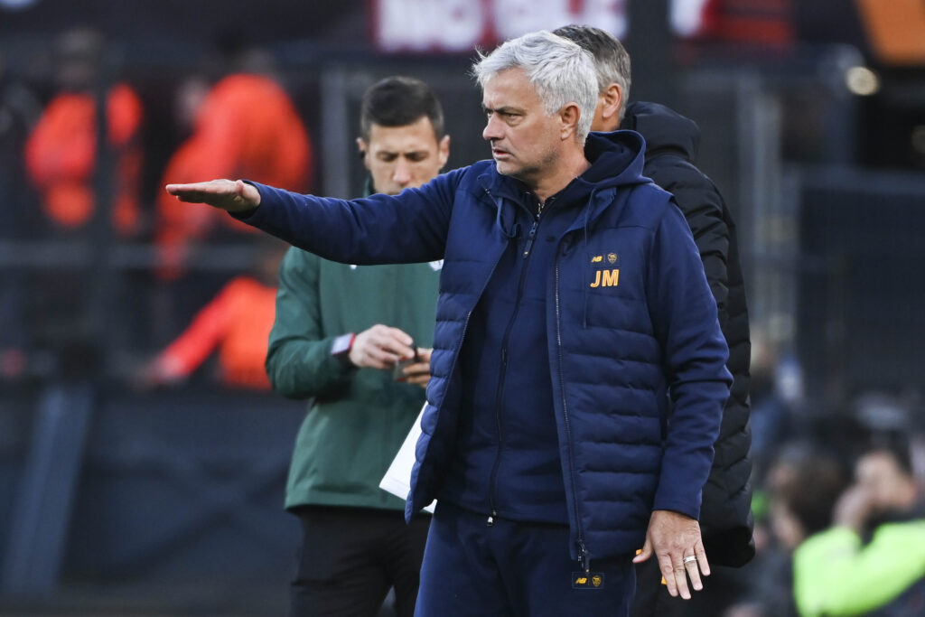 Mourinho Feyenoord v AS Roma: Quarterfinal First Leg - UEFA Europa League