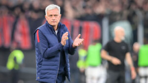 mourinho AS Roma v AC MIlan - Serie A