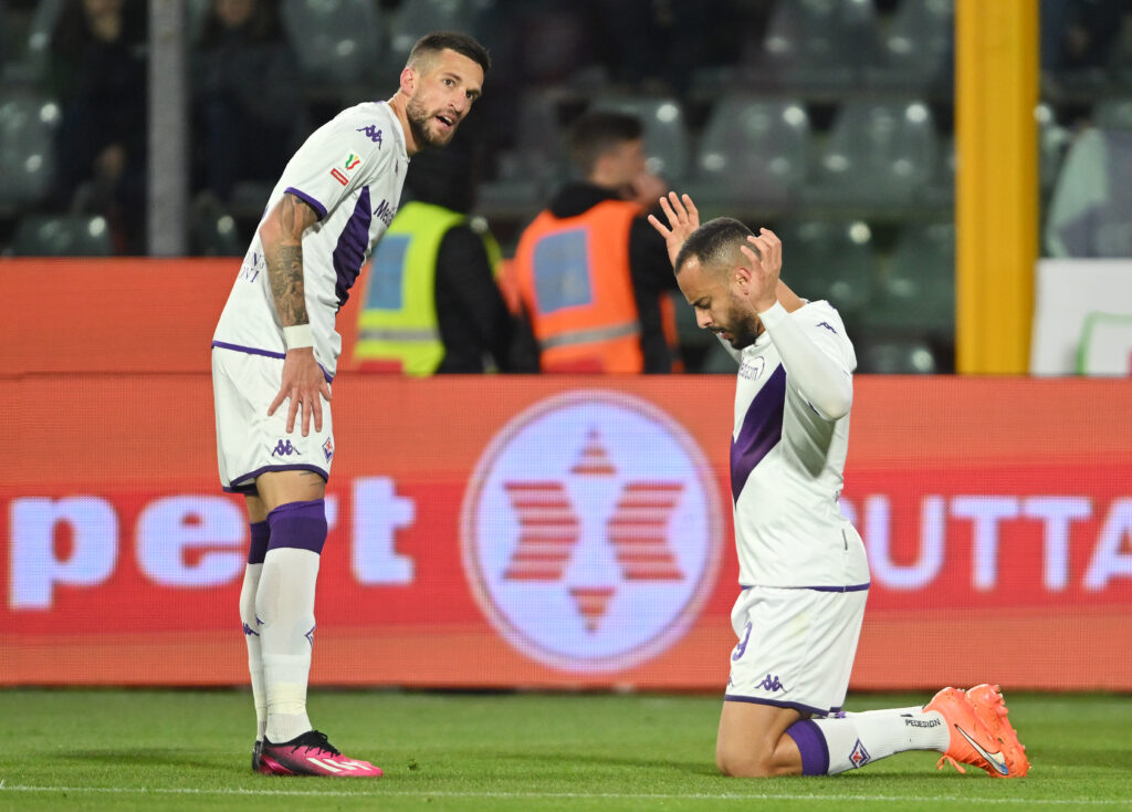 cabral US Cremonese vs ACF Fiorentina - Coppa Italia Semi Final