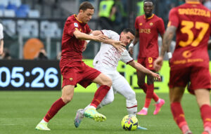 matic bennacer AS Roma v AC MIlan - Serie A