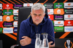 Mourinho AS Roma Training Session And Press Conference