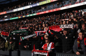 Tifosi Feyenoord Feyenoord v AS Roma: Quarterfinal First Leg - UEFA Europa League