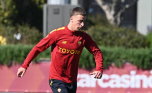 Cichella AS Roma Training Session