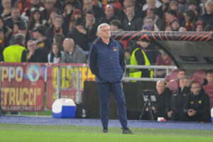 Mourinho AS Roma v Feyenoord: Quarterfinal Second Leg - UEFA Europa League