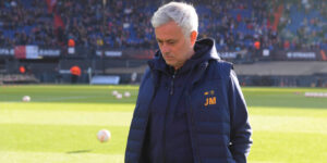 Mourinho Feyenoord v AS Roma: Quarterfinal First Leg - UEFA Europa League