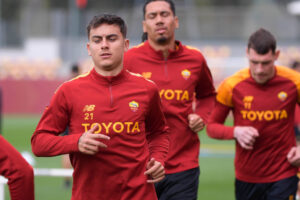 dybala AS Roma Training Session