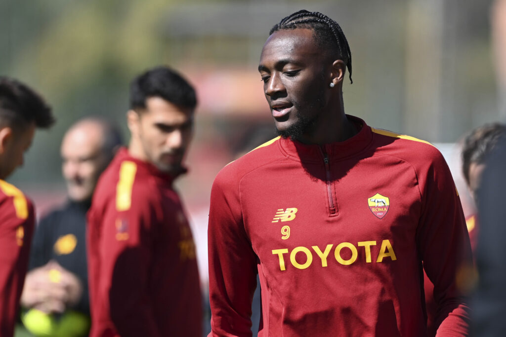 abraham AS Roma Training Session