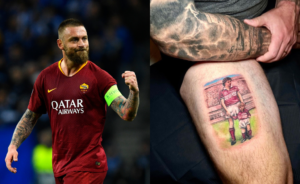 de rossi tatuaggio