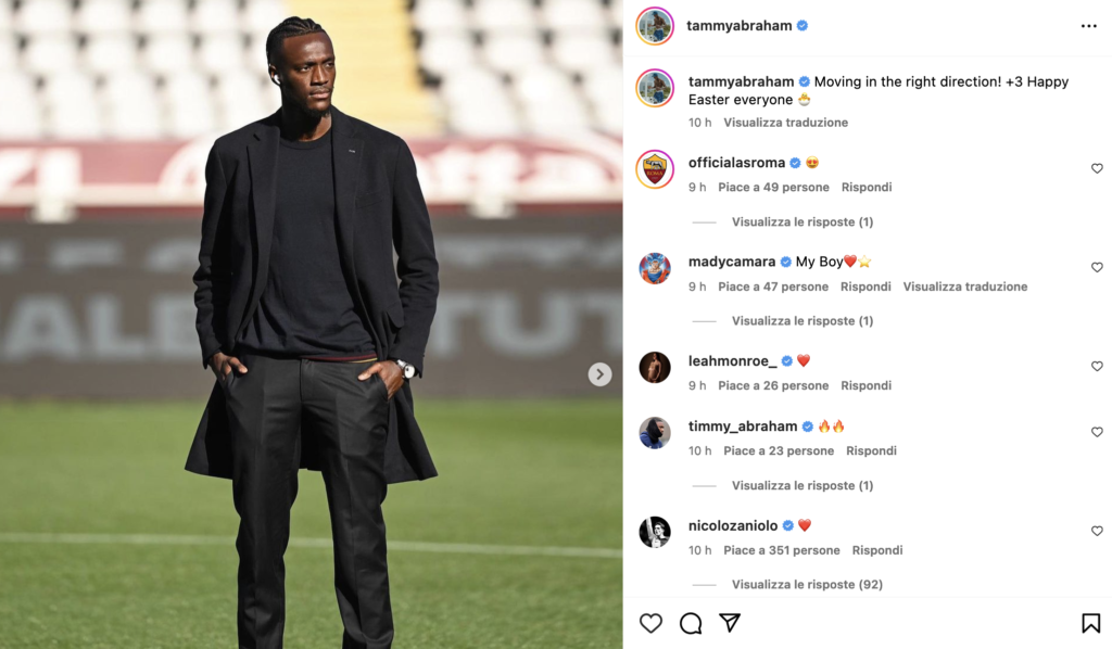 abraham zaniolo instagram