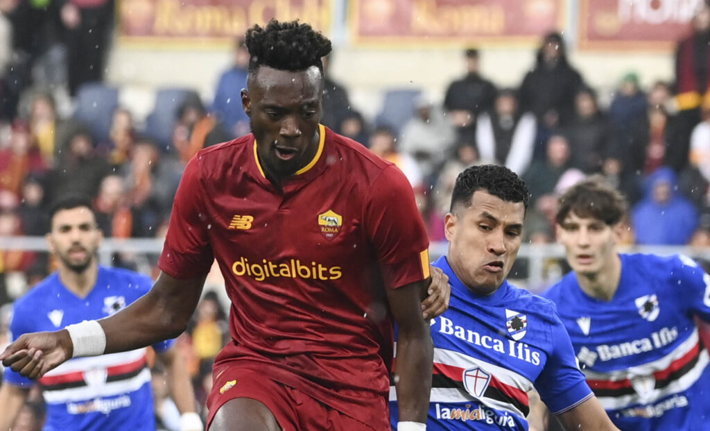 abraham AS Roma v UC Sampdoria - Serie A