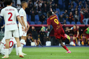 abraham AS Roma v AC MIlan - Serie A