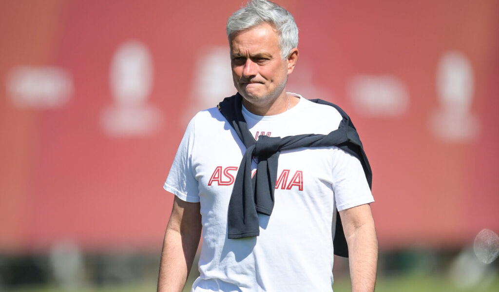 Mourinho AS Roma Training Session