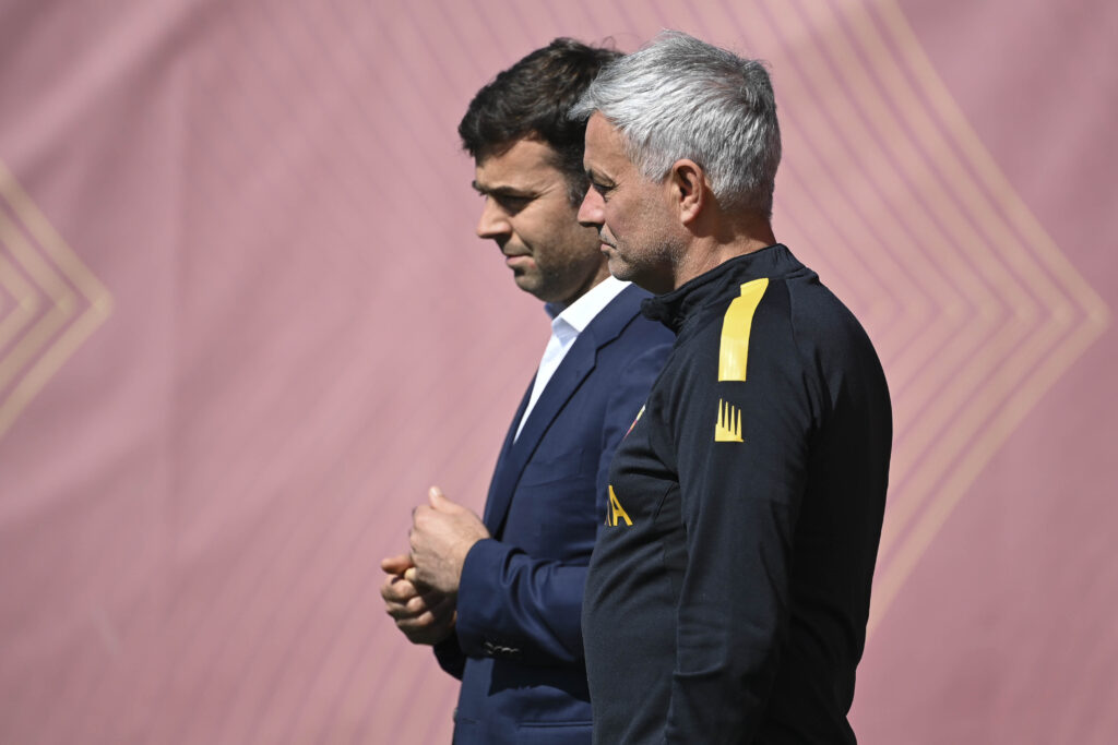pinto mourinho AS Roma Training Session