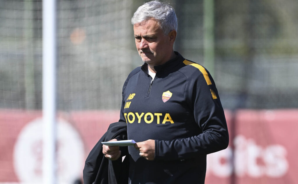 Mourinho AS Roma Training Session