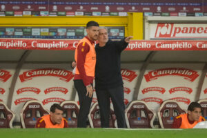 Pellegrini Mourinho Torino FC v AS Roma - Serie A