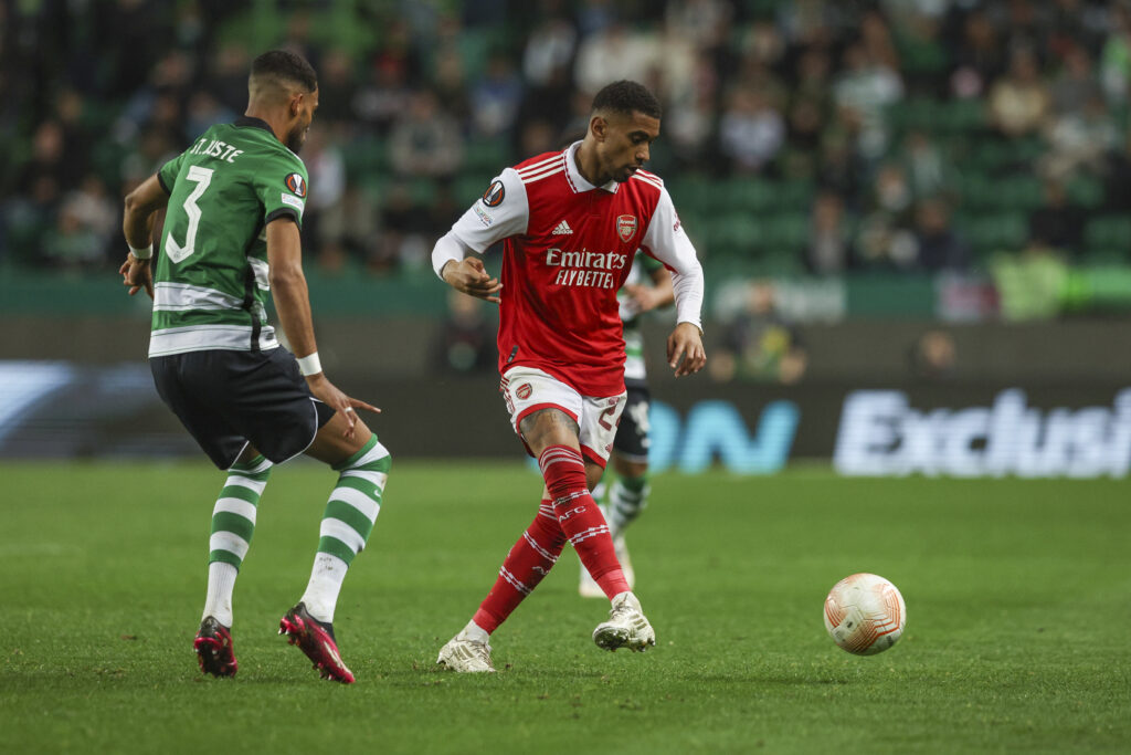 Reiss Nelson Sporting CP v Arsenal FC: Round of 16 Leg One - UEFA Europa League