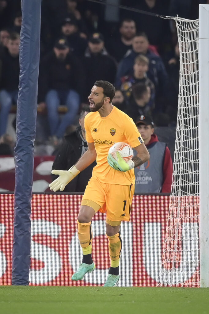 Rui Patricio AS Roma v Feyenoord: Quarterfinal Second Leg - UEFA Europa League