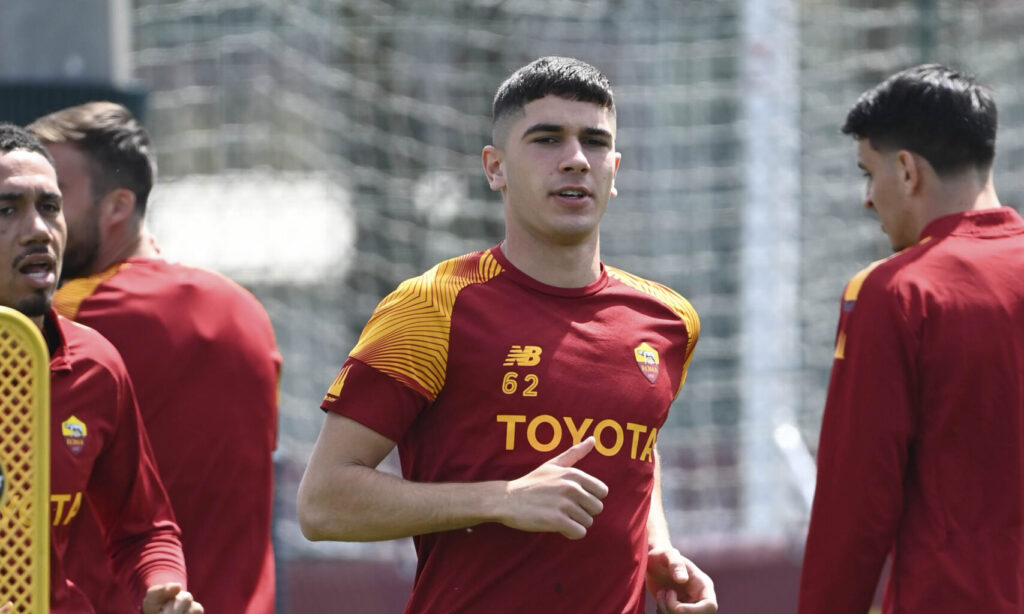 volpato AS Roma Training Session
