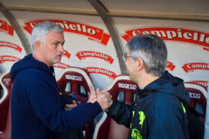 Mourinho Juric Torino FC v AS Roma - Serie A
