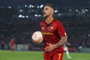 Pellegrini AS Roma v Feyenoord: Quarterfinal Second Leg - UEFA Europa League