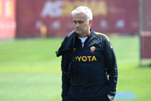 mourinho AS Roma Training Session