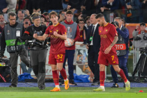 Bove AS Roma v Bayer 04 Leverkusen: Semi-Final First Leg - UEFA Europa League