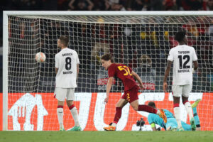 Bove AS Roma v Bayer 04 Leverkusen: Semi-Final First Leg - UEFA Europa League