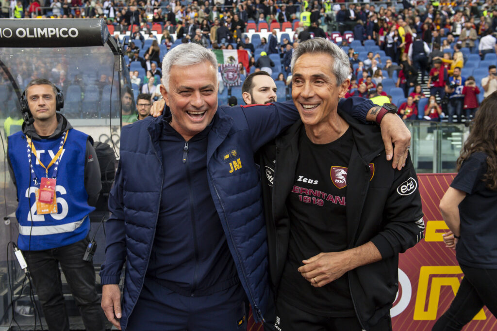 Mourinho Sousa AS Roma v Salernitana - Serie A