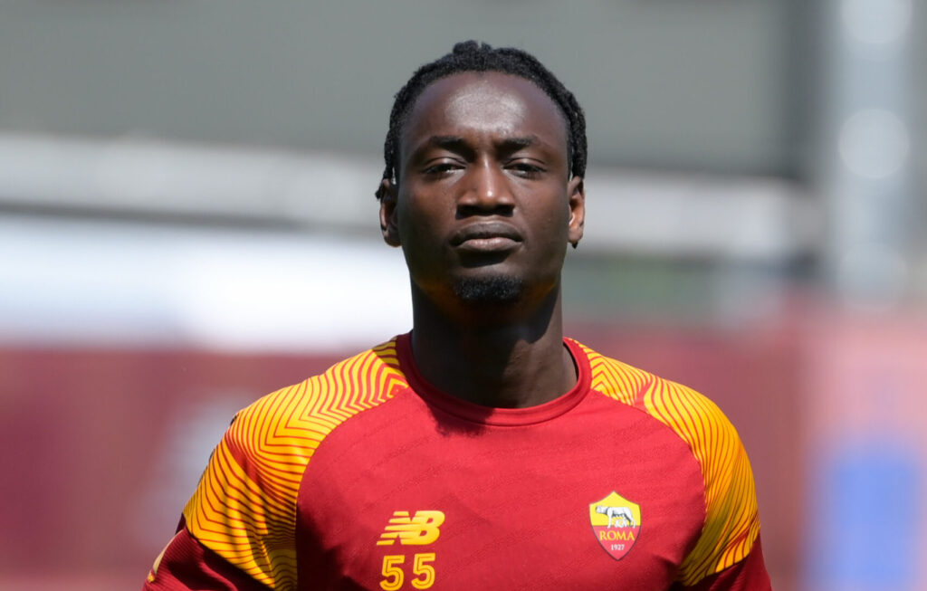 Darboe AS Roma Training Session And Press Conference