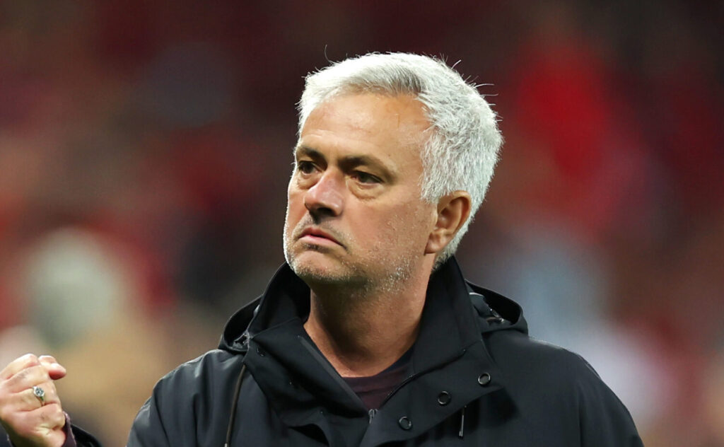 Mourinho Bayer 04 Leverkusen v AS Roma: Semi-Final Second Leg - UEFA Europa League