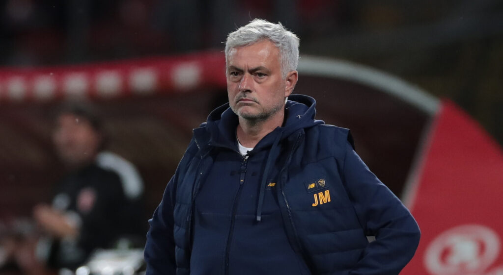 Mourinho AC Monza v AS Roma - Serie A