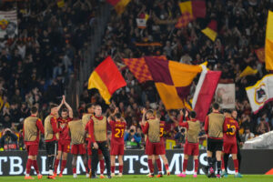 Squadra AS Roma v Bayer 04 Leverkusen: Semi-Final First Leg - UEFA Europa League