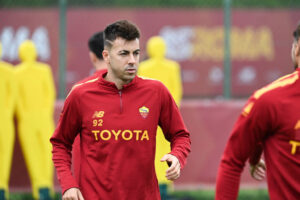 El Shaarawy AS Roma Training Session