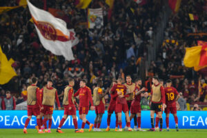 Squadra AS Roma v Bayer 04 Leverkusen: Semi-Final First Leg - UEFA Europa League