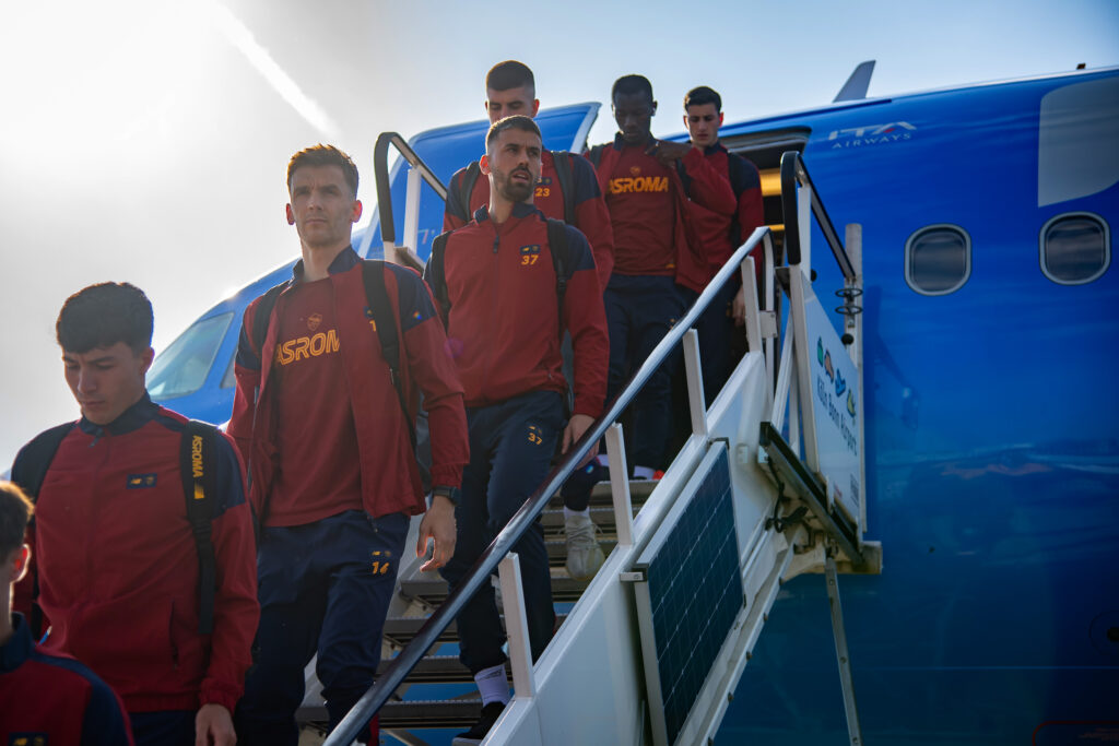 Squadra AS Roma Travel to Leverkusen
