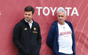 Mourinho Pinto AS Roma Training Session