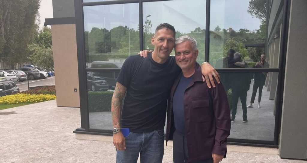 Mourinho e Materazzi