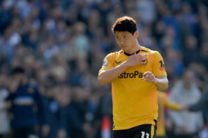 Hwang Hee-chan Brighton &amp; Hove Albion v Wolverhampton Wanderers - Premier League
