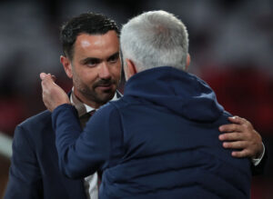 Palladino Mourinho AC Monza v AS Roma - Serie A