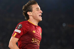 Bove AS Roma v Bayer 04 Leverkusen: Semi-Final First Leg - UEFA Europa League