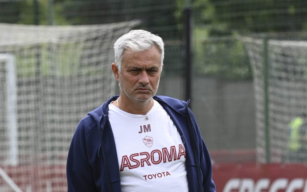 Mourinho AS Roma Training Session