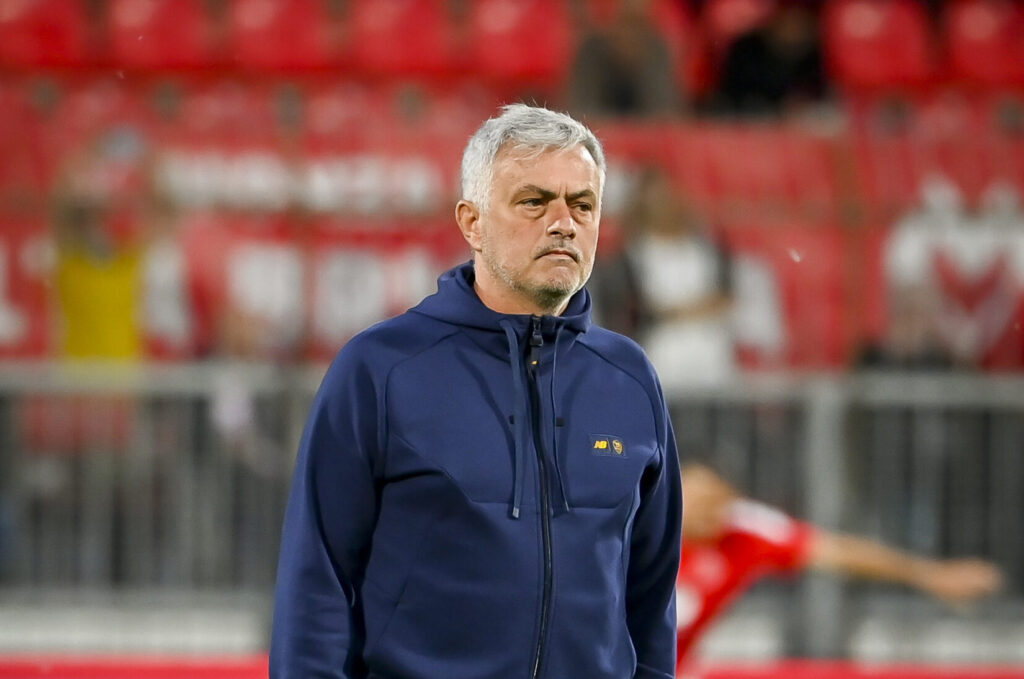 Mourinho AC Monza v AS Roma - Serie A