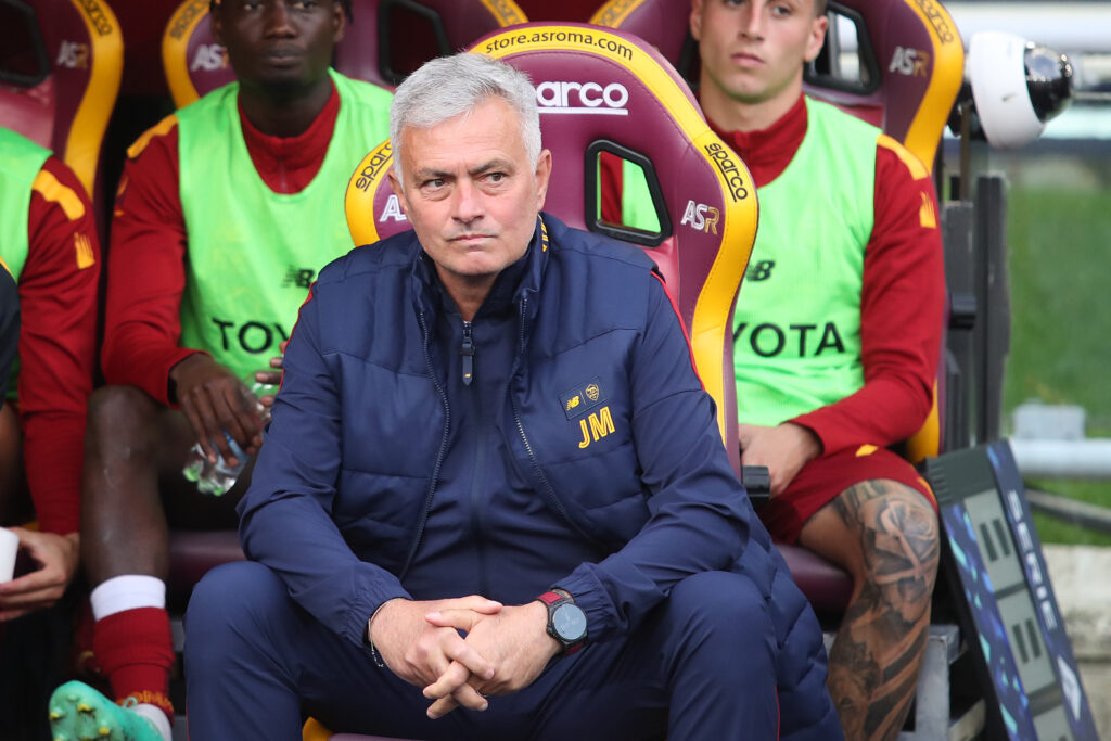 Mourinho AS Roma v Salernitana - Serie A