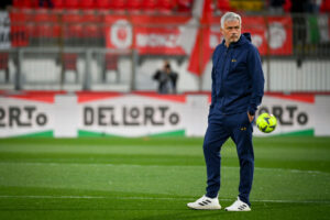 Mourinho AC Monza v AS Roma - Serie A