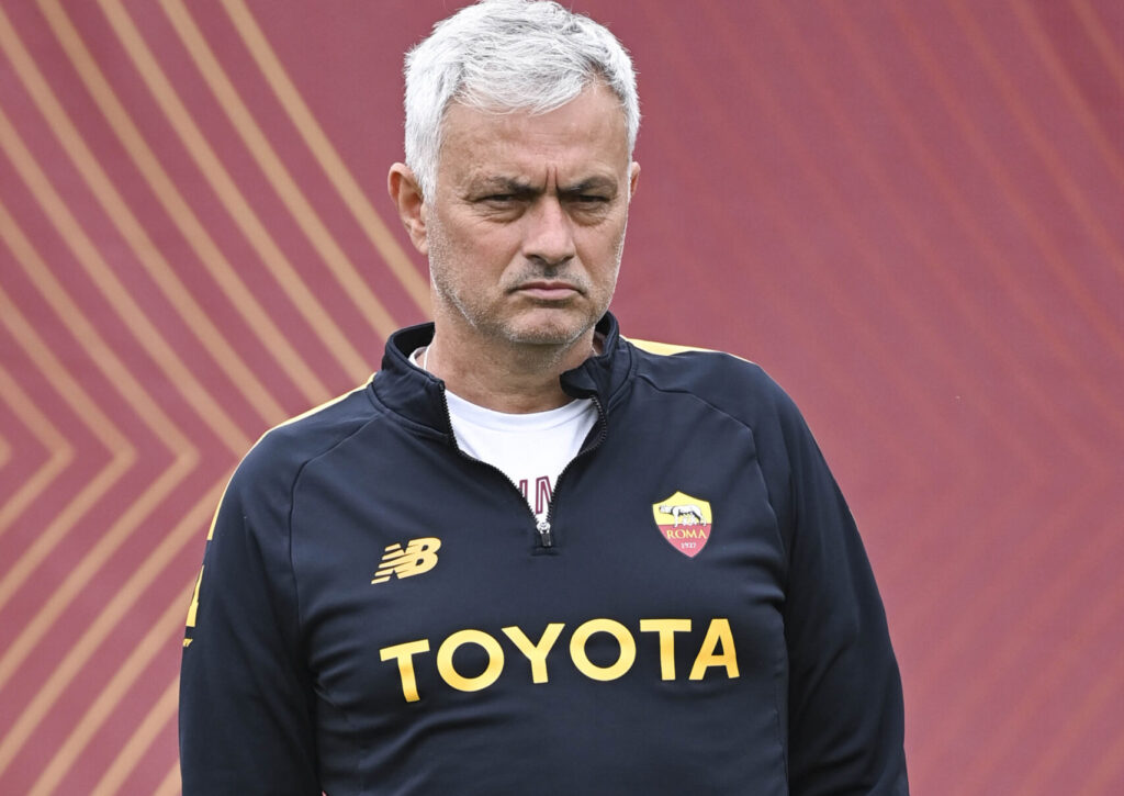 Mourinho AS Roma Training Session