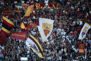 Tifosi AS Roma v FC Internazionale - Serie A