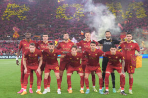 Squadra AS Roma v Bayer 04 Leverkusen: Semi-Final First Leg - UEFA Europa League