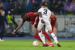 Abraham AS Roma v Bayer 04 Leverkusen: Semi-Final First Leg - UEFA Europa League