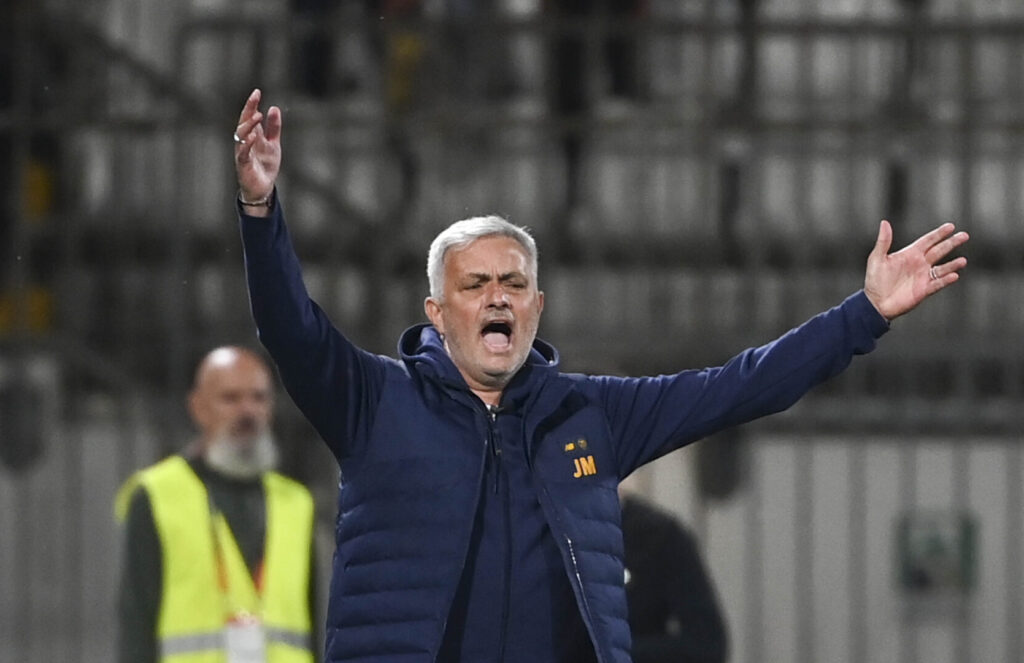 Mourinho AC Monza v AS Roma - Serie A