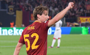 Bove AS Roma v Bayer 04 Leverkusen: Semi-Final First Leg - UEFA Europa League